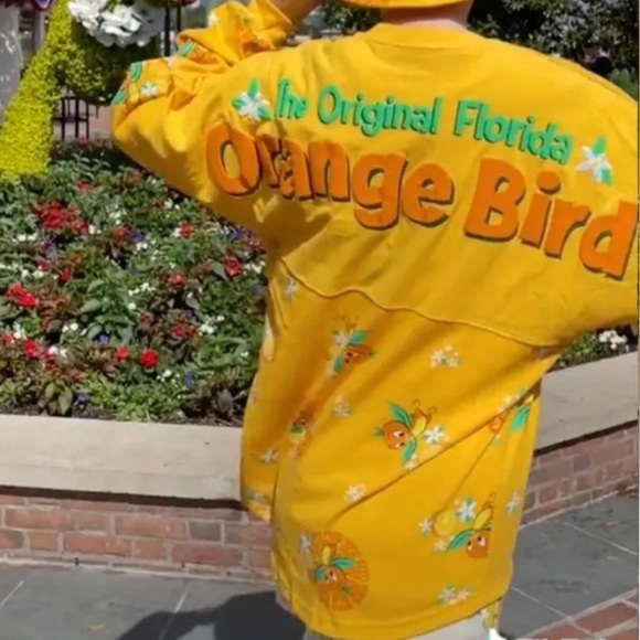 Disney Orange Bird Spirit Jersey 2022 Epcot Food and Wine Festival Unisex - Picture 2 of 6
